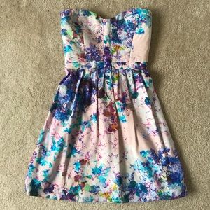 Parker silk floral dress